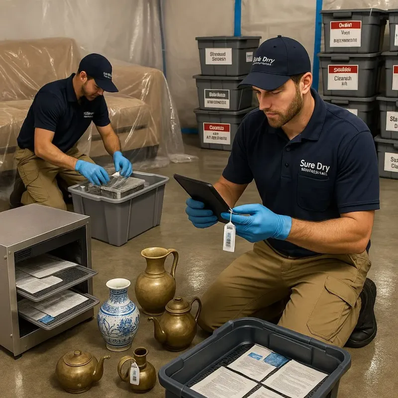 Content Protection and Restoration process in Bayside, WI