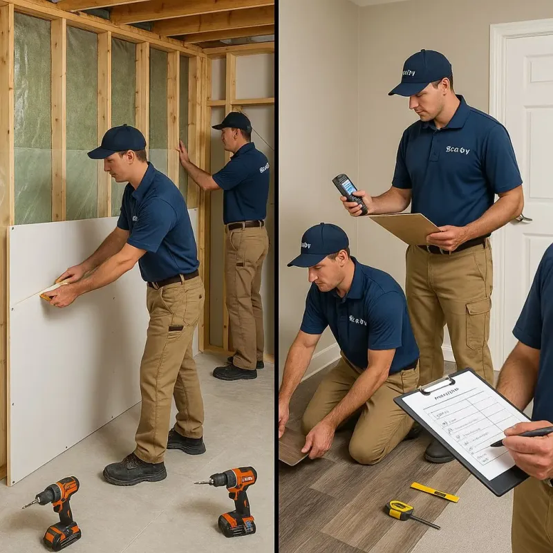 Repairs and Reconstruction process in Bayside, WI