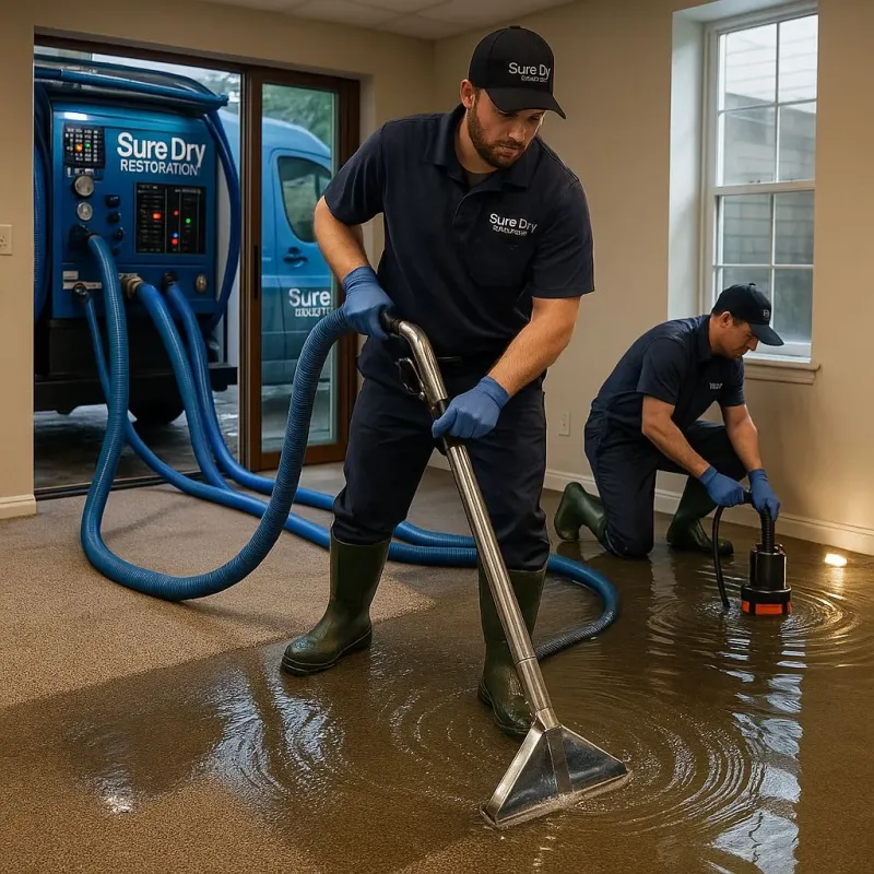Water Extraction and Removal process in Bayside, WI